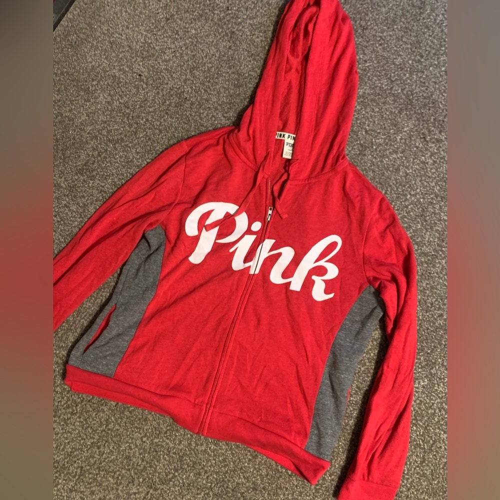 Pink brand hoodie